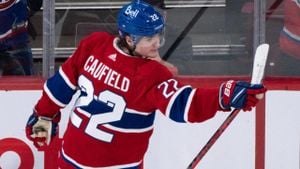 Caufield Leads Canadiens To 3-1 Victory Over Panthers