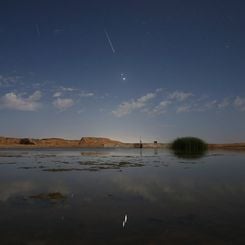 Moonlight, Planets, and Perseids