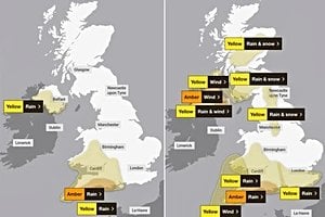 Storm Chandra Set To Batter UK With Rain And Snow