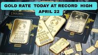 Gold Rate Today In India Shatters all RECORD: Huge Surge In 24K, 22K,18K Gold Prices on April 22