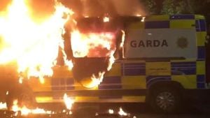 Violent Dublin Protests Erupt Outside Citywest Hotel