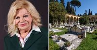Tomba di Sandra Milo vandalizzata di nuovo, la figlia: “Il degrado del Verano è sotto gli occhi di tutti”