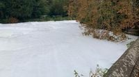 Investigations ongoing into foam found in River Thet