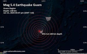 Guam Hit By 5.5 Magnitude Earthquake