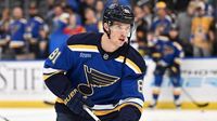 Blues' Holloway has surgery, Krug may not return