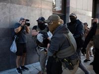 Feds charge ICE protester with destroying property, assault in S.F.