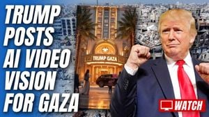 Trump's Bizarre AI Vision For Gaza Sparks Controversy