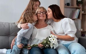 Ukraine Prepares To Celebrate Mother's Day On May 11