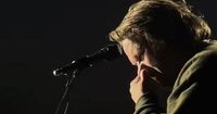 West Lothian star Lewis Capaldi shares heart-warming clip as he gets emotional on stage