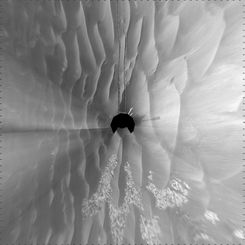 Martian Dunes and the Shadow of Opportunity