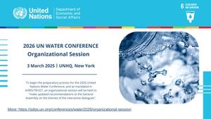 World Leaders Gather For 2026 UN Water Conference Organizational Session