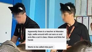 Marsden State High School Cat Teacher Sparks Outrage