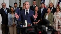 Newsom's leaked California redistricting maps target five GOP seats