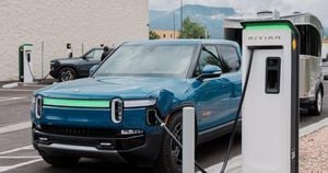 Rivian Launches Nationwide Charging Network Welcoming All EVs