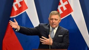 Slovak Prime Minister Fico Arrives In Moscow Amid Tensions