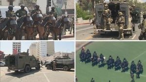 Federal Agents Descend On MacArthur Park In Los Angeles