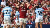 British and Irish Lions 24-28 Argentina: Andy Farrell's Lions lose pre-tour Dublin fixture to Pumas