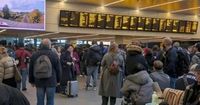 'Do not travel' warning as passengers at UK station hit with cancellations