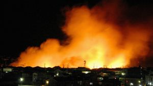 Ibaraki Forest Fire Forces Evacuations For Over 2000 Residents