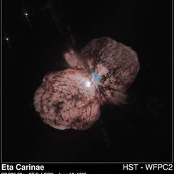 Doomed Star Eta Carinae