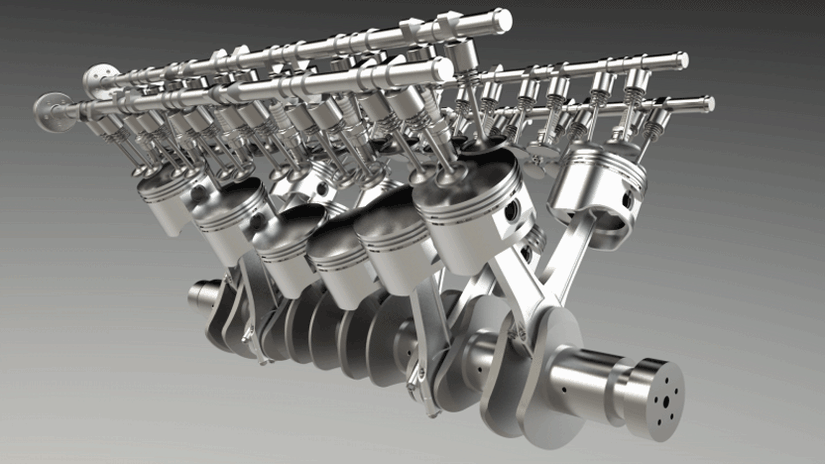 İçten Yanmalı Bir Motorun Temel Çalışması