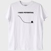 "I Had Potential": Fizik Kütleçekimi T-Shirt
