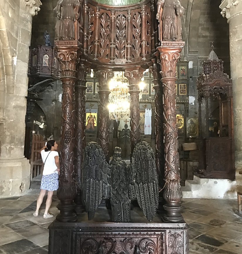 Bella Pais Manastırının  içi