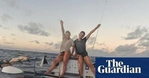 British Duo Make Historic Pacific Ocean Row