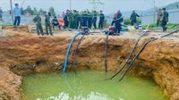 Bắc Kạn: Dừng tìm kiếm nạn nhân nghi mất tích dưới hố “tử thần”