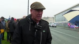 Farmers Protest At Welsh Labour Conference Amid Tax Hike Controversy