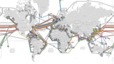 Okyanus Altı İnternet Kabloları Haritası!