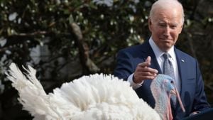 Biden Grants Annual Turkey Pardons For Thanksgiving