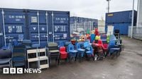 Hull schools send chairs and desks to help African students