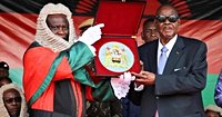 Malawi's Mutharika sworn in for second term as president