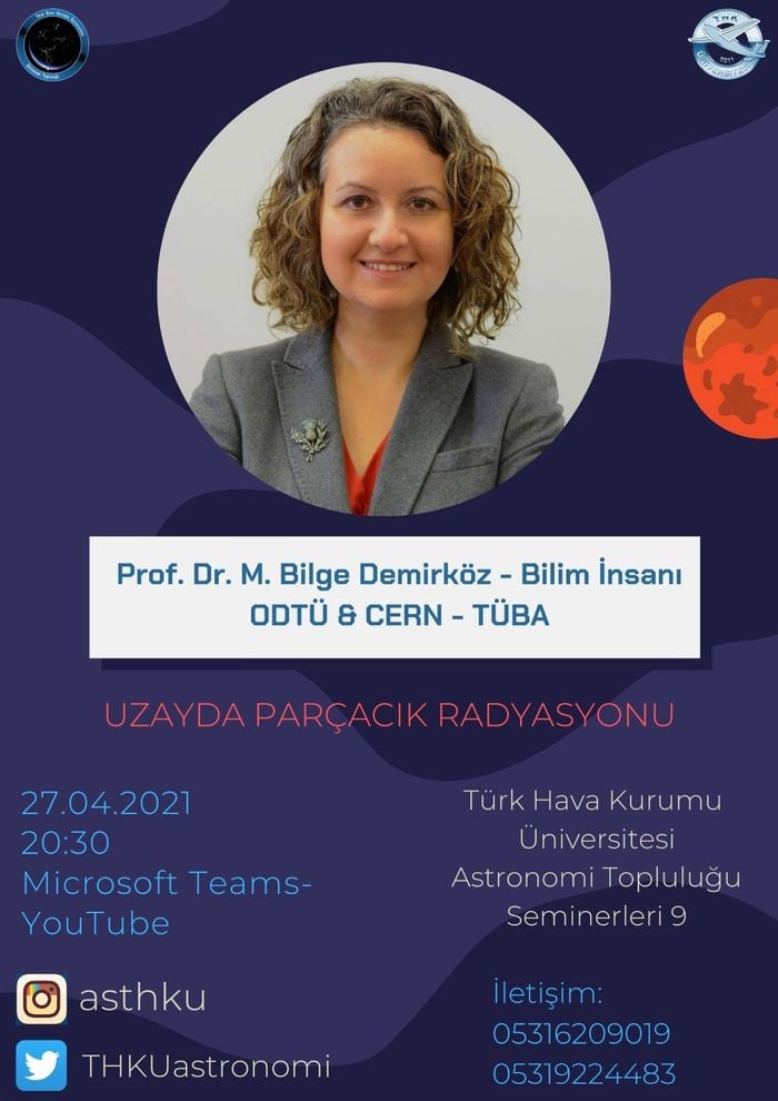 Uzayda Parçacık Radyasyonu - Prof. Dr. M. Bilge Demirköz