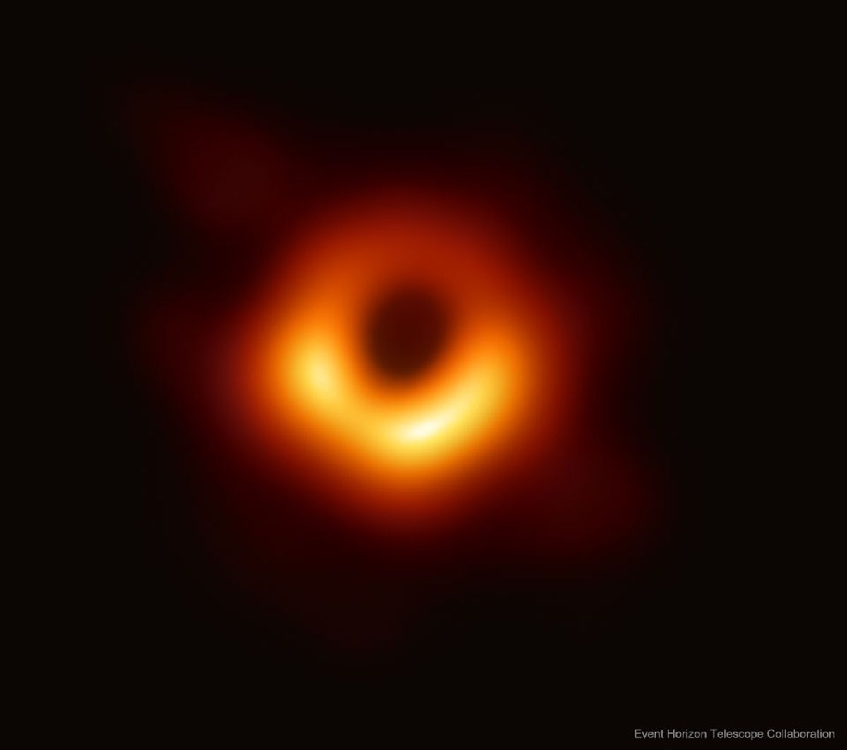  First Horizon-Scale Image of a Black Hole 