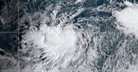 Tropical Storm Octave to remain at sea in the Pacific Ocean, forecasters say