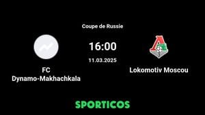 Dynamo Makhachkala Hosts Lokomotiv Moscow In Russian Cup Clash