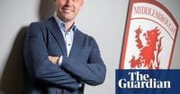 Middlesbrough appoint Rob Edwards as head coach on three-year deal