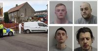 Seven men jailed for 147 years over 'doorstep murder' of Greenock dad
