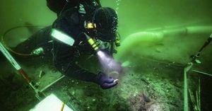 Stone Age Settlement Unearthed Beneath Danish Bay
