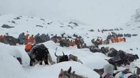 Hundreds of hikers rescued from Mount Everest after severe snowstorm