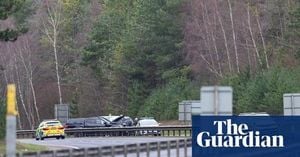 Police Shoot Armed Driver After Thetford Crash