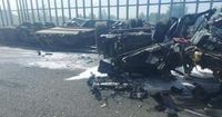 Tragiczny wypadek na A4. Lądował śmigłowiec LPR