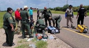 Border Guards Rescue Stranded Citizen In Eastern Province