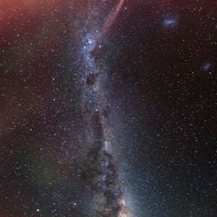  Milky Way and Aurora over Antarctica 