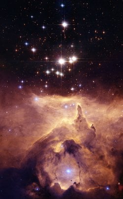 NGC 6357’de Dev Bir Yıldız