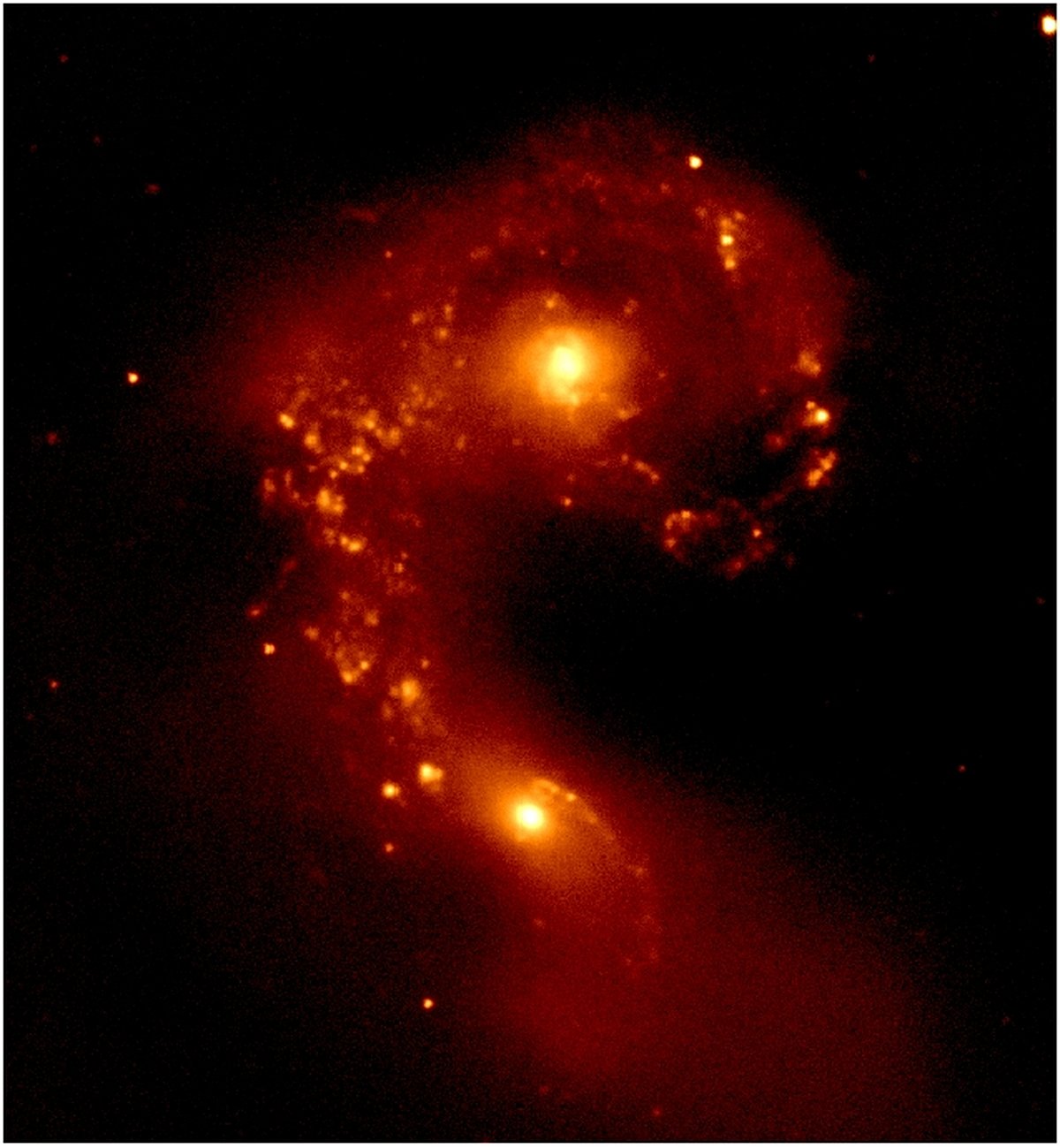 Antennae Galaxies in Near-Infrared