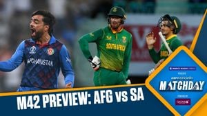 South Africa Faces Afghanistan In ICC Champions Trophy Opener