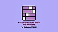 NYT Connections Hints Today, October 17, 2025: Easy Clues To Crack All Four Groups | Herzindagi